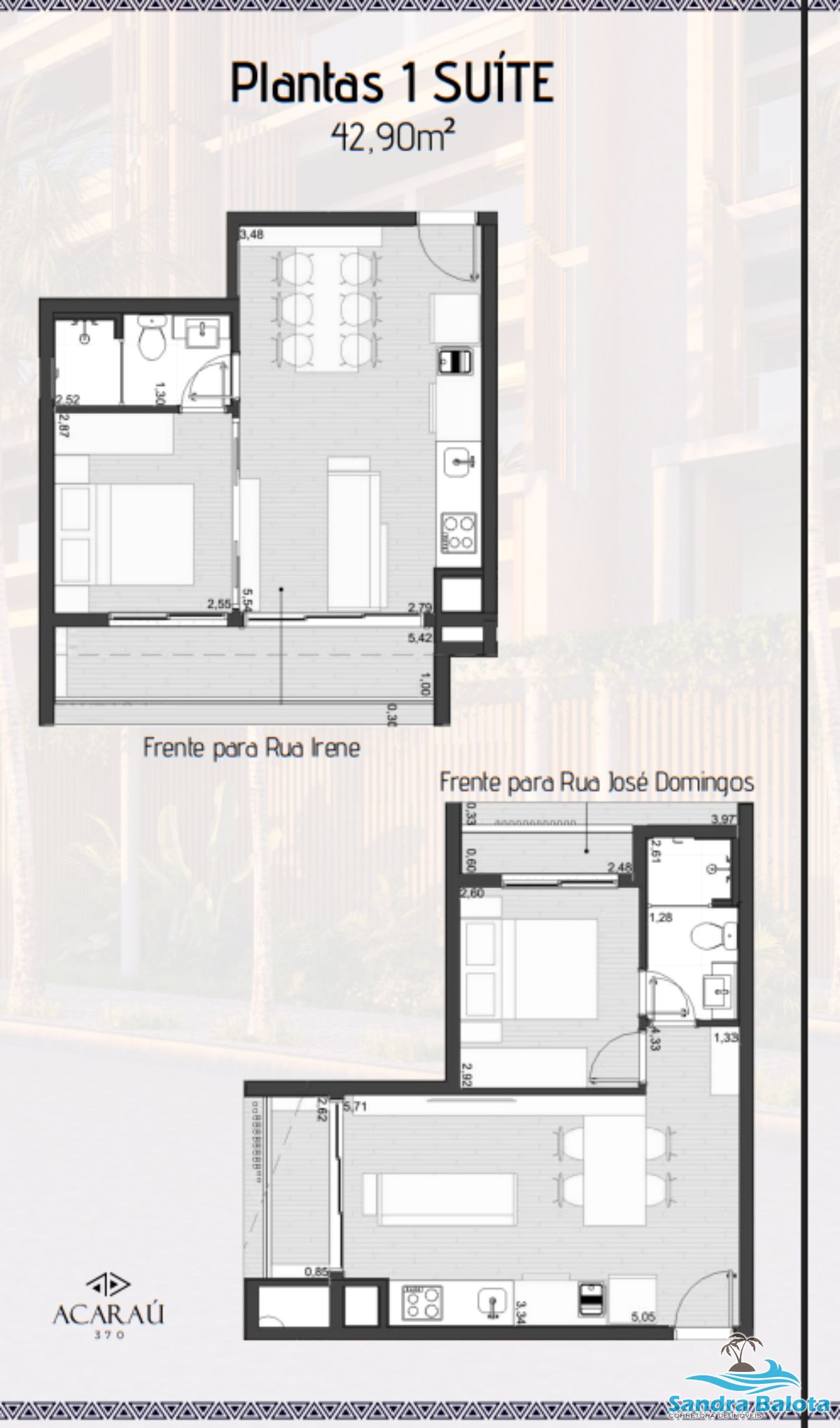 Apartamento de 1 dormitório (suíte)--Tenório/Ubatuba