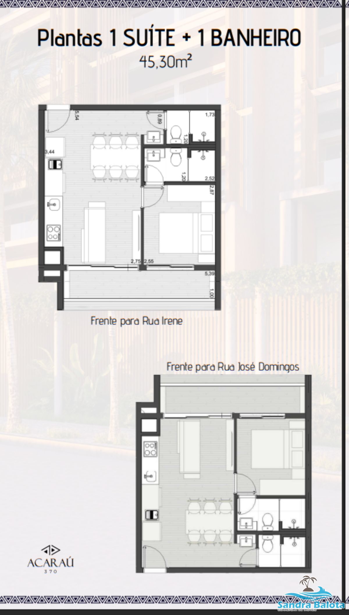 Apartamento de 1 dormitório (suíte)--Tenório/Ubatuba