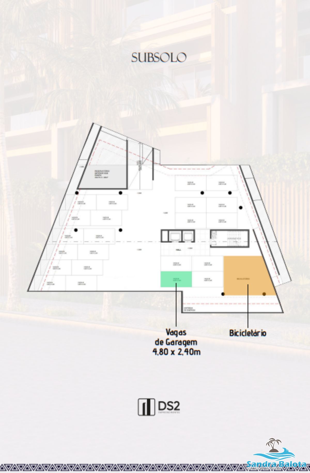 Apartamento de 1 dormitório (suíte)--Tenório/Ubatuba
