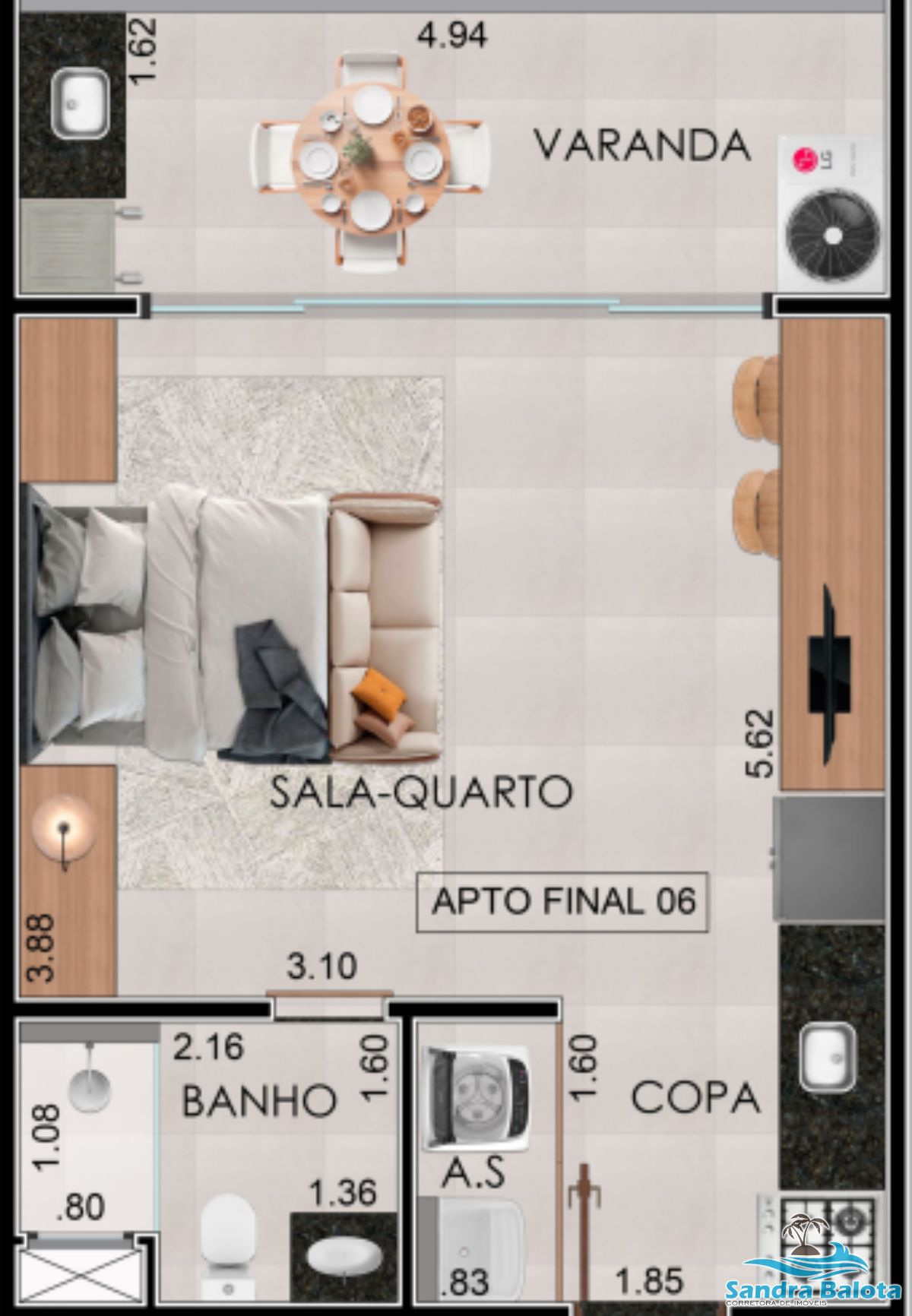 Lofts e Apartamentos no Tenório/Ubatuba