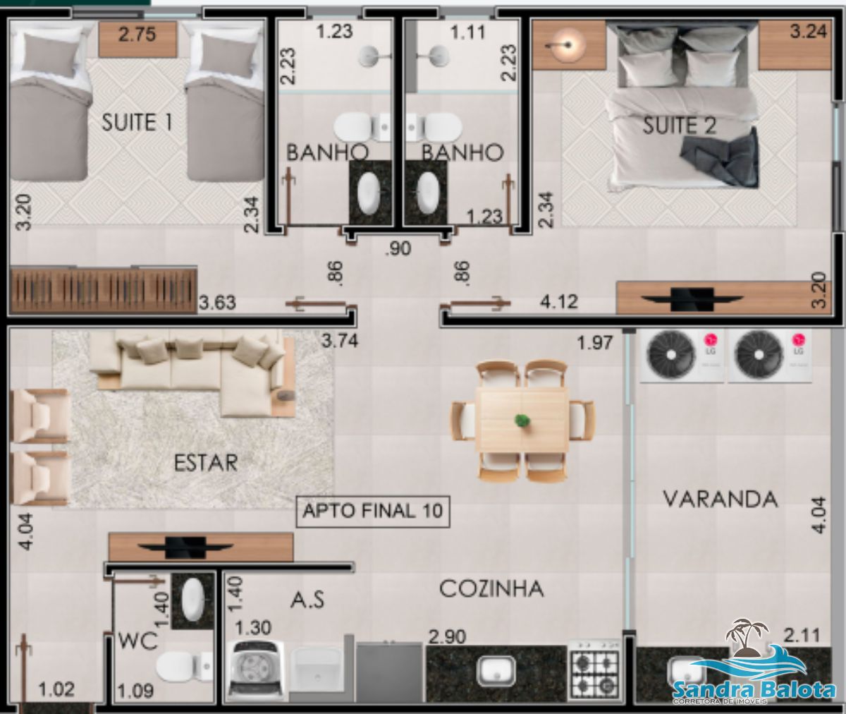 Lofts e Apartamentos no Tenório/Ubatuba