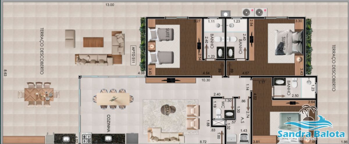 Lofts e Apartamentos no Tenório/Ubatuba
