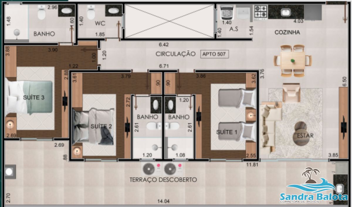 Lofts e Apartamentos no Tenório/Ubatuba