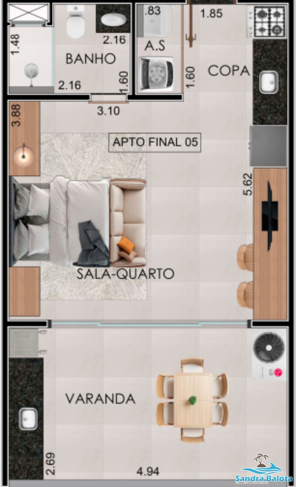 Lofts e Apartamentos no Tenório/Ubatuba