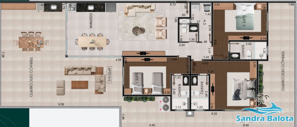 Lofts e Apartamentos no Tenório/Ubatuba