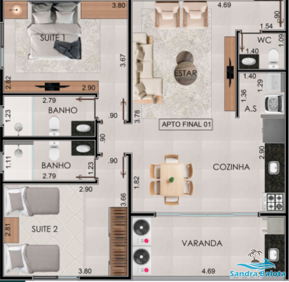 Lofts e Apartamentos no Tenório/Ubatuba