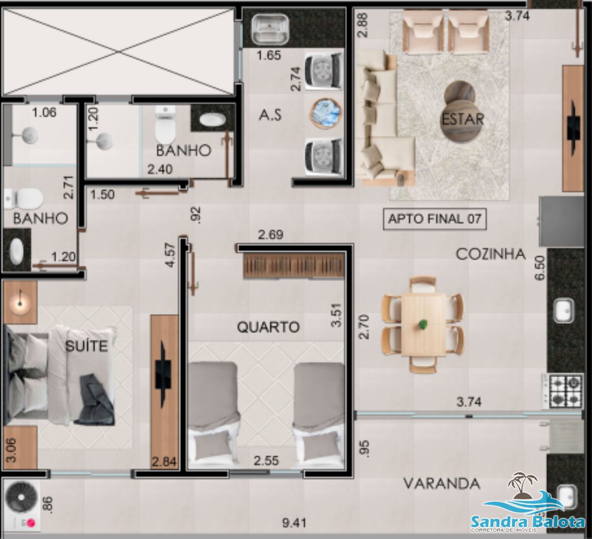 Lofts e Apartamentos no Tenório/Ubatuba