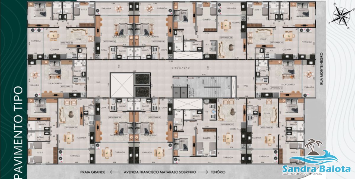 Lofts e Apartamentos no Tenório/Ubatuba