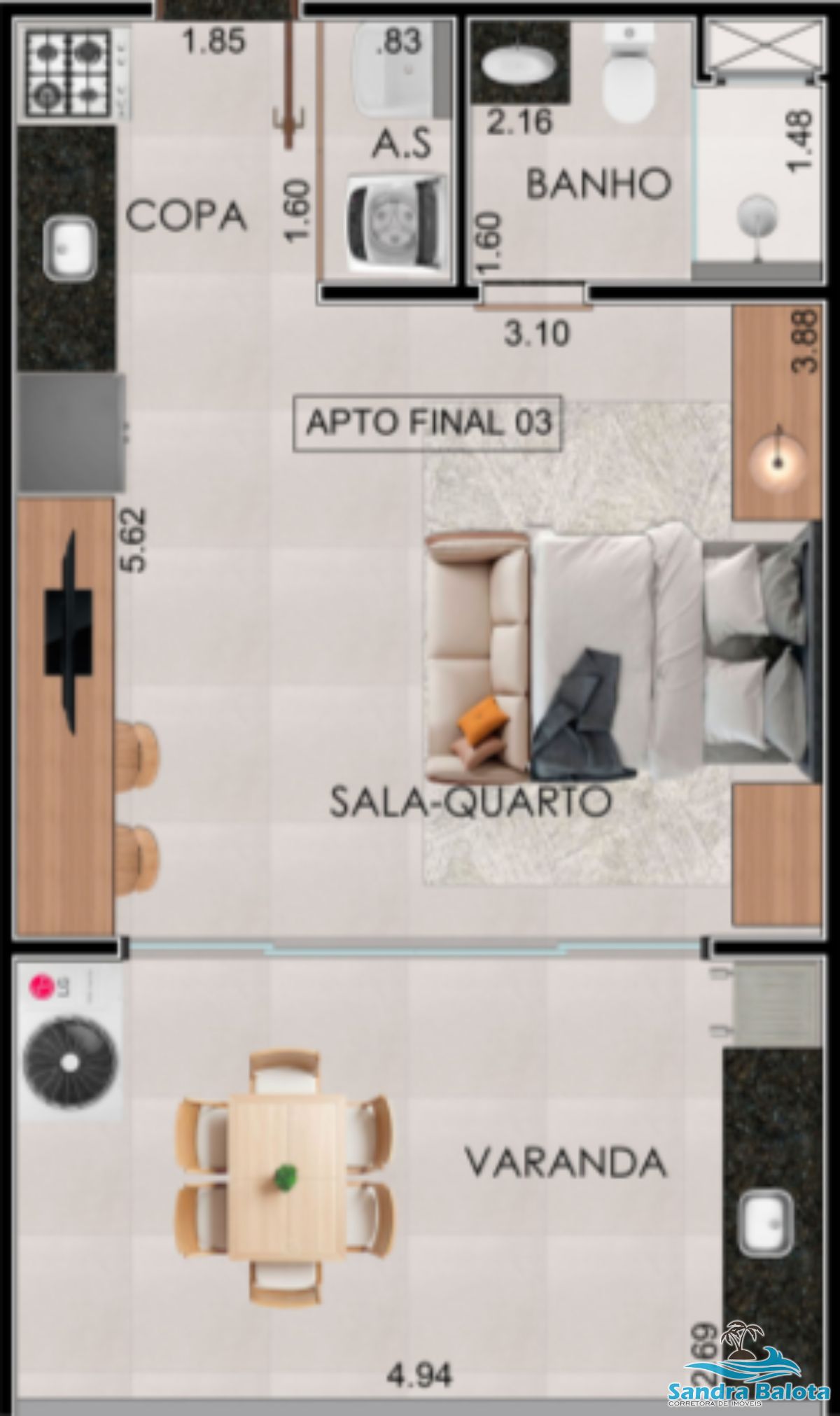 Lofts e Apartamentos no Tenório/Ubatuba