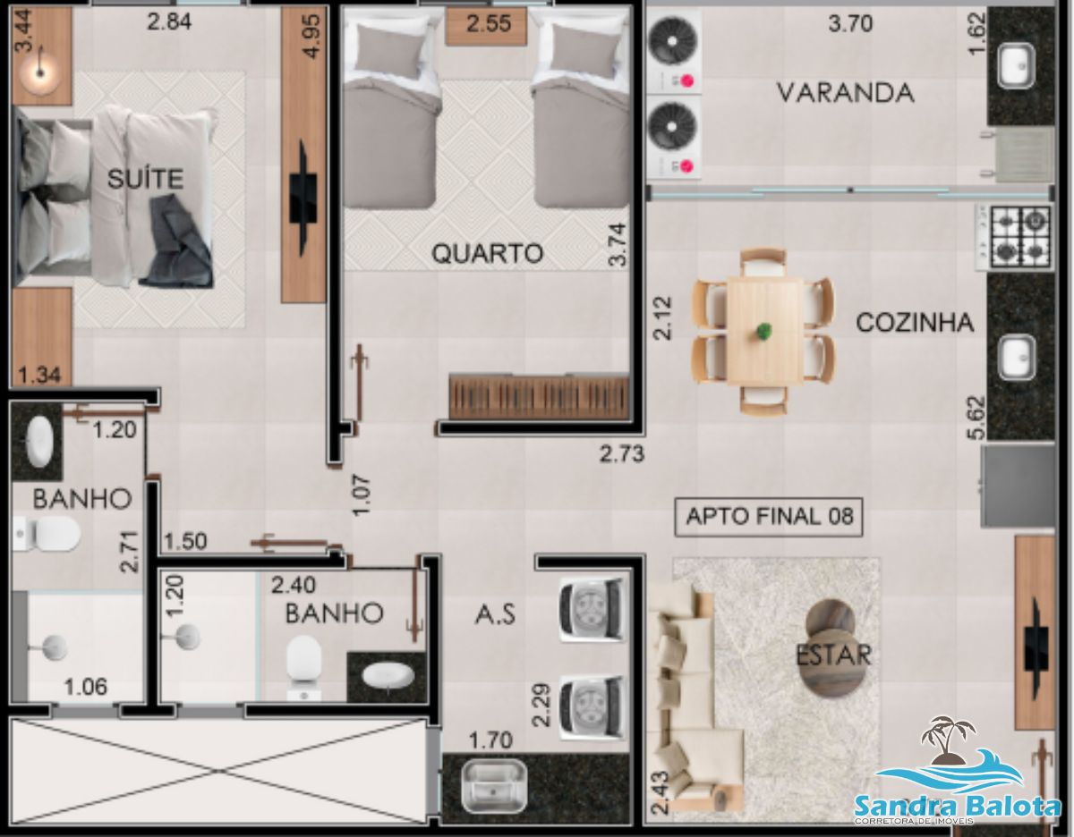 Lofts e Apartamentos no Tenório/Ubatuba