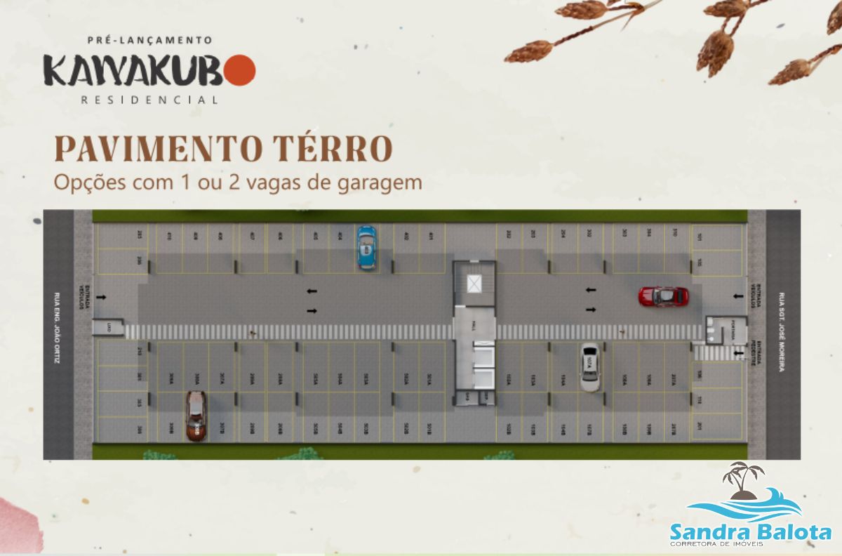 Apartamentos de 56m² com 2 dormitórios sendo 1 suíte/ Praia Grande-Ubatuba