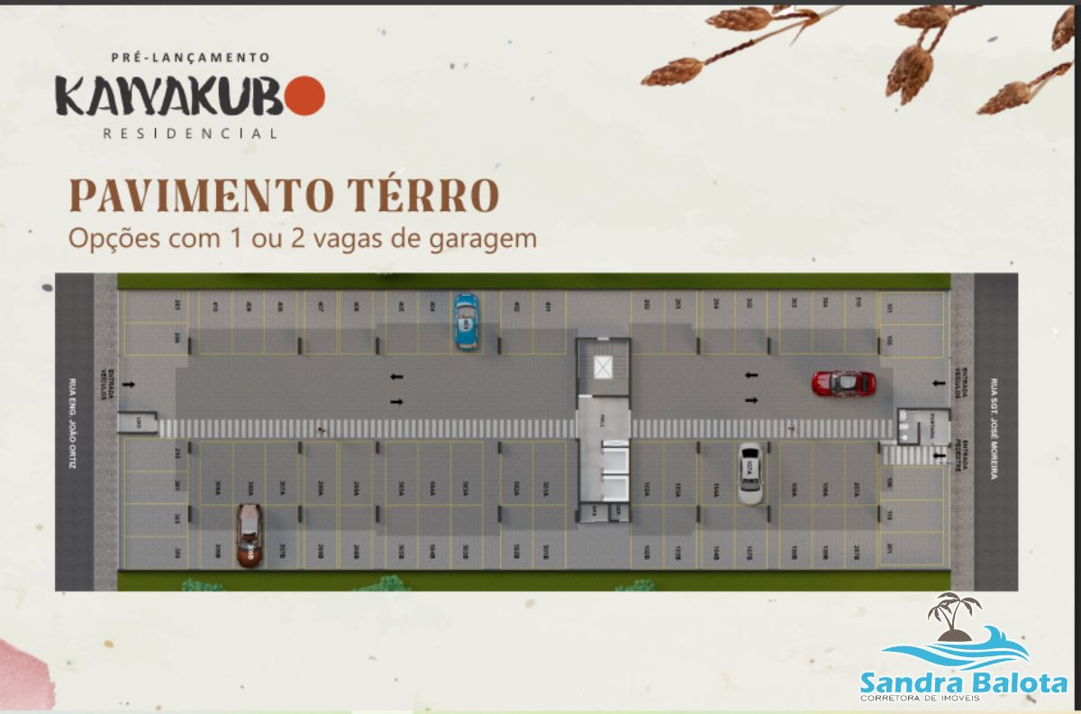 Apartamentos de 56m² com 2 dormitórios sendo 1 suíte/ Praia Grande-Ubatuba
