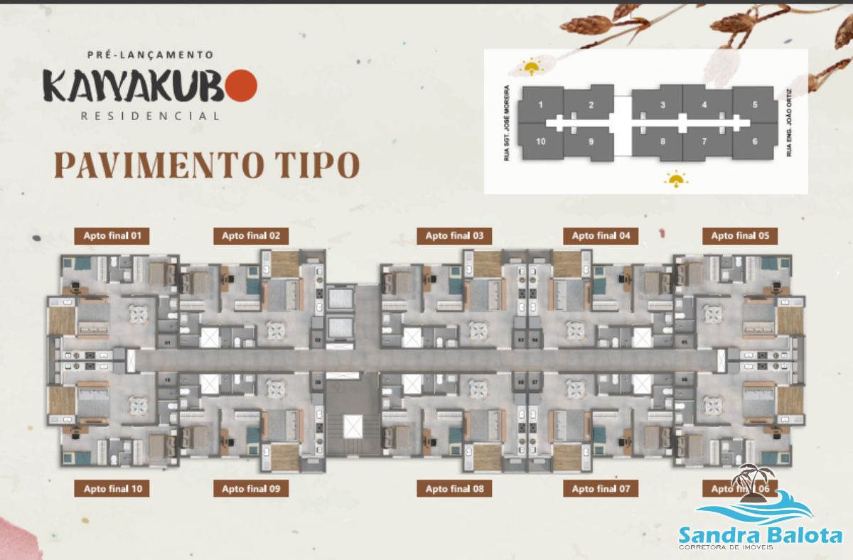 Apartamentos de 56m² com 2 dormitórios sendo 1 suíte/ Praia Grande-Ubatuba