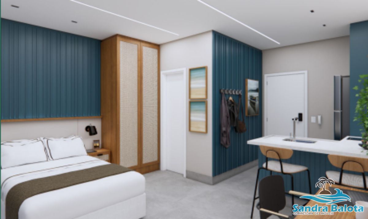 Stúdios de 35m² e 36m² perequê- açú/ubatuba