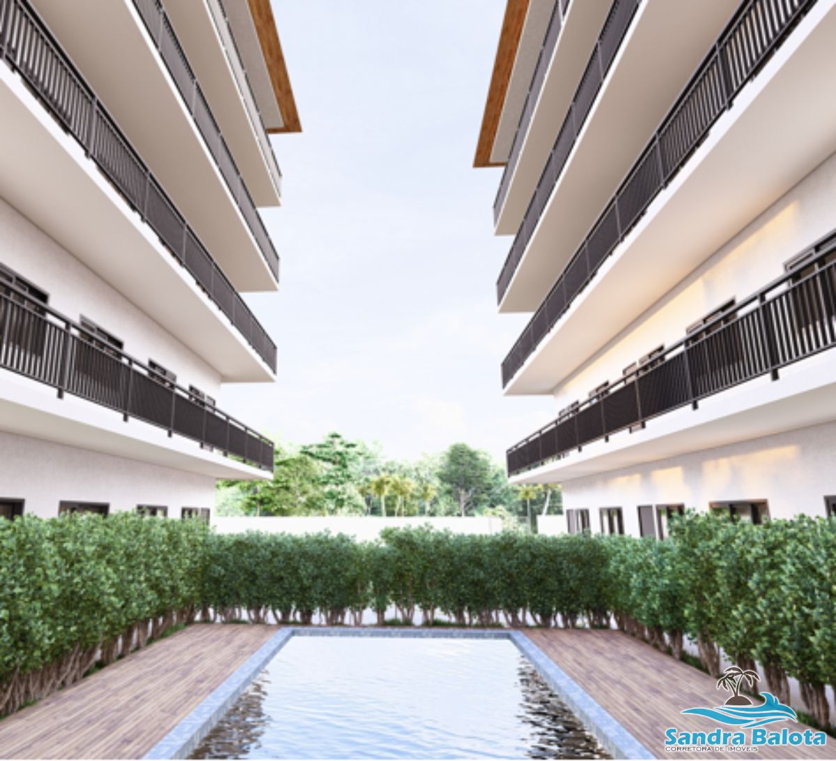 Apartamento com 2 Dormitórios com Vista Mar a 200 Metros da Praia da Marandubaubatuba