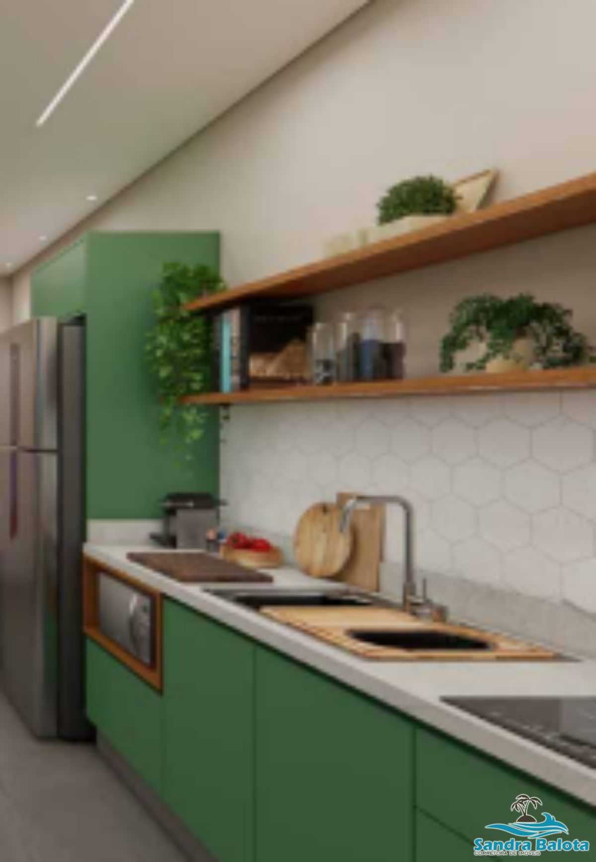 Studios com unidades de 35m² no itaguá