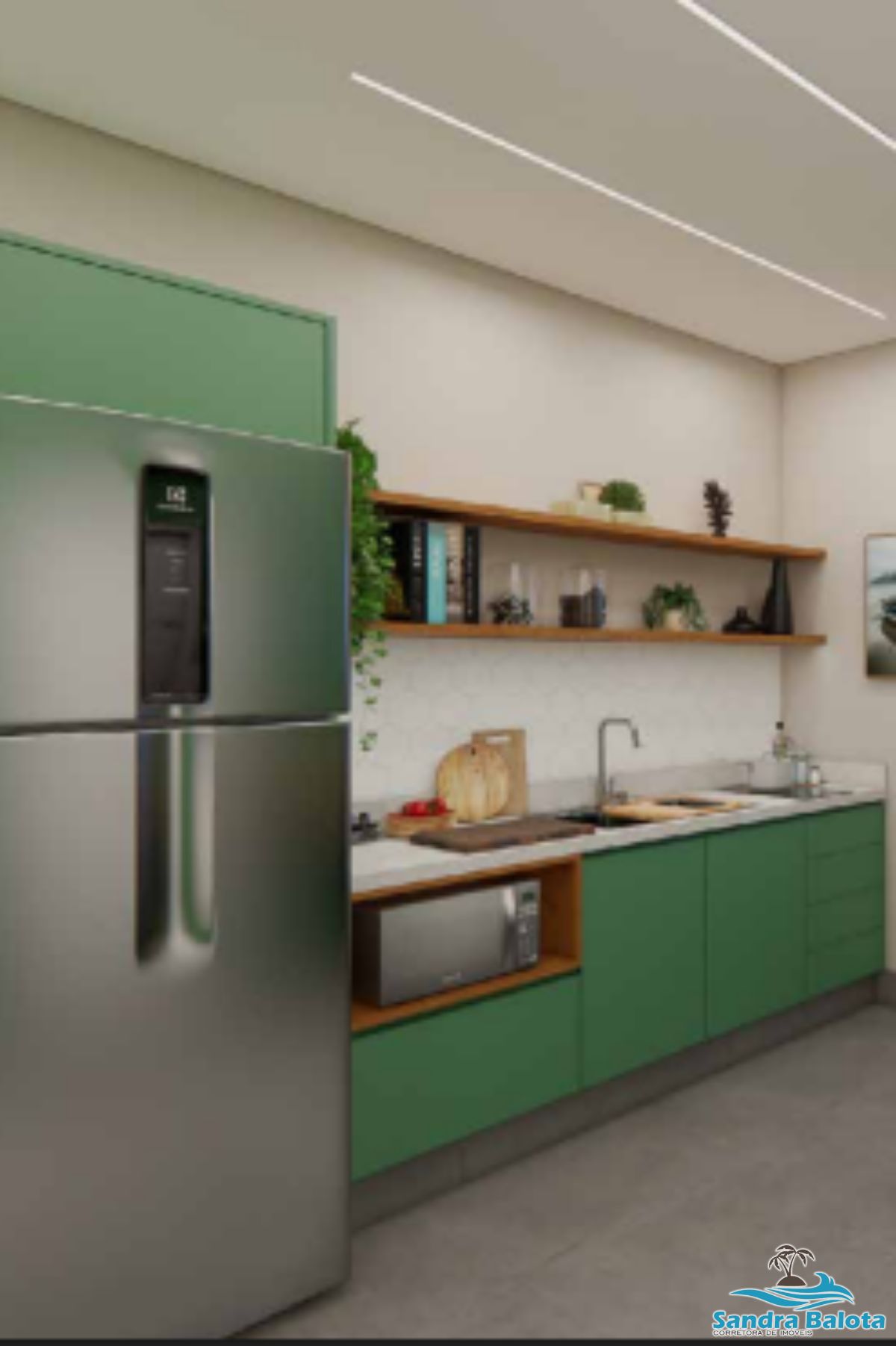 Studios com unidades de 35m² no itaguá