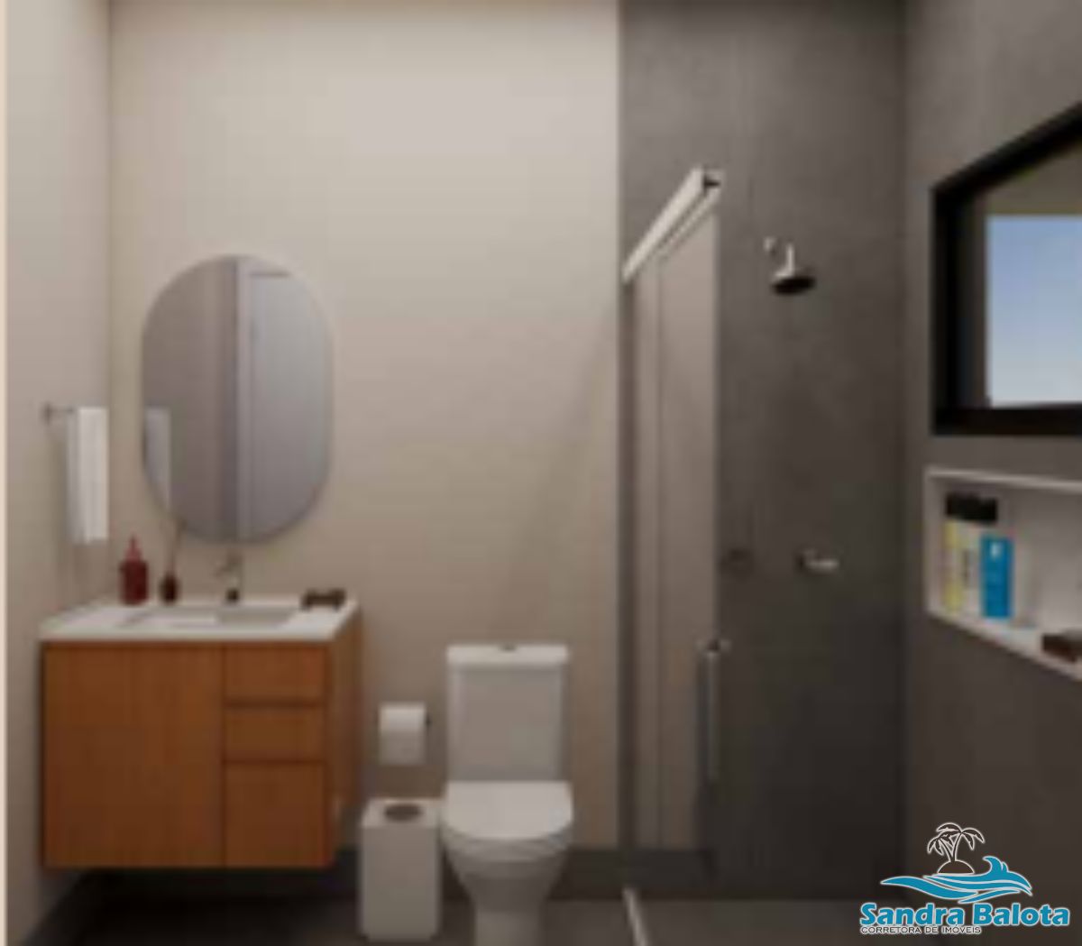 Studios com unidades de 35m² no itaguá