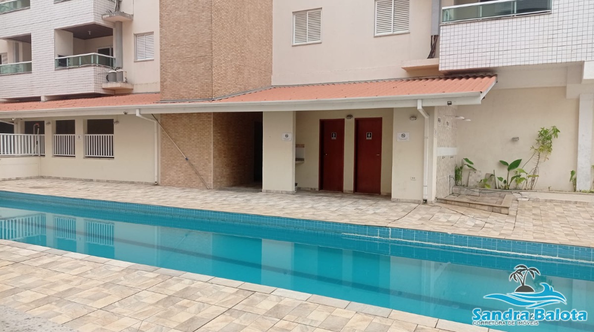 Apartamento a 100 metros da praia com 2 dormitórios de 71m²
