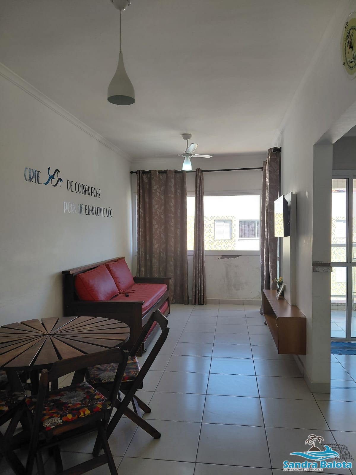 Apartamento de 58m² a 200 metros da Praia Grande/Ubatuba