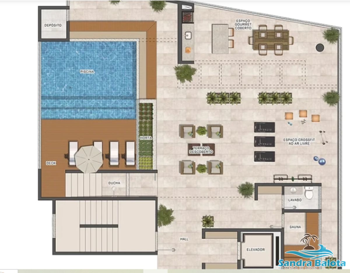 Apartamento com 2 suítes/Itaguá
