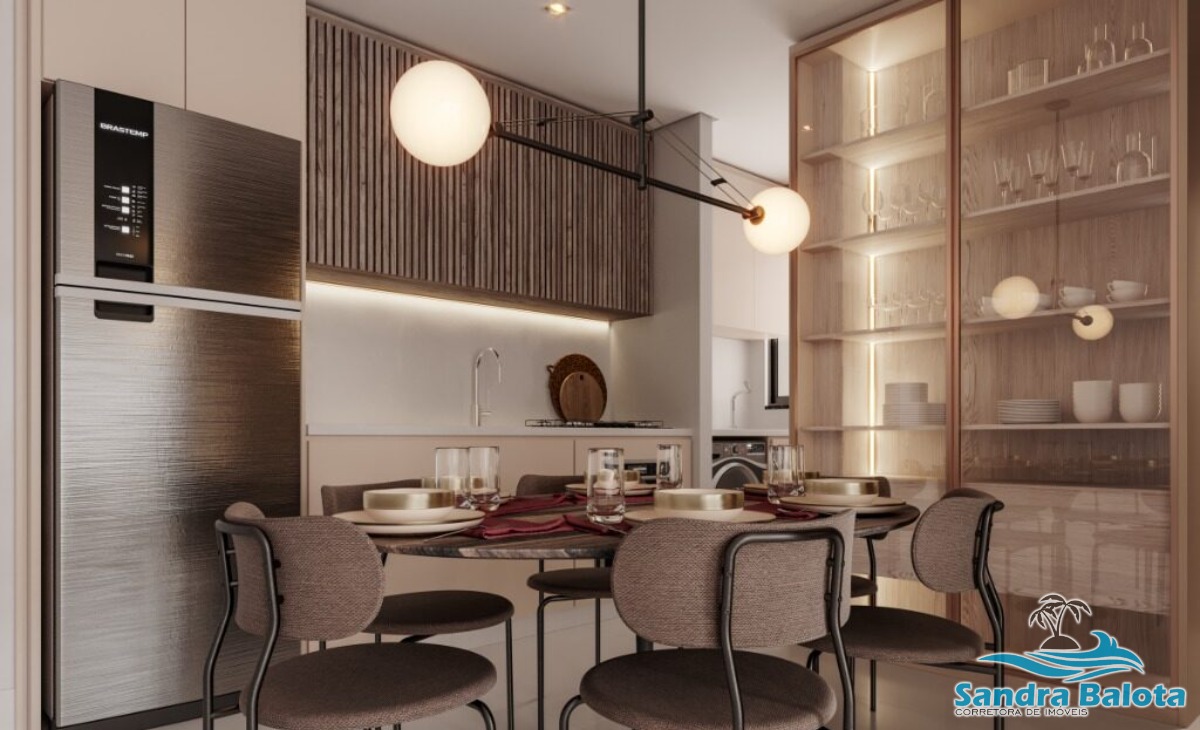 Apartamentos a 450 metros da praia da Toninhas