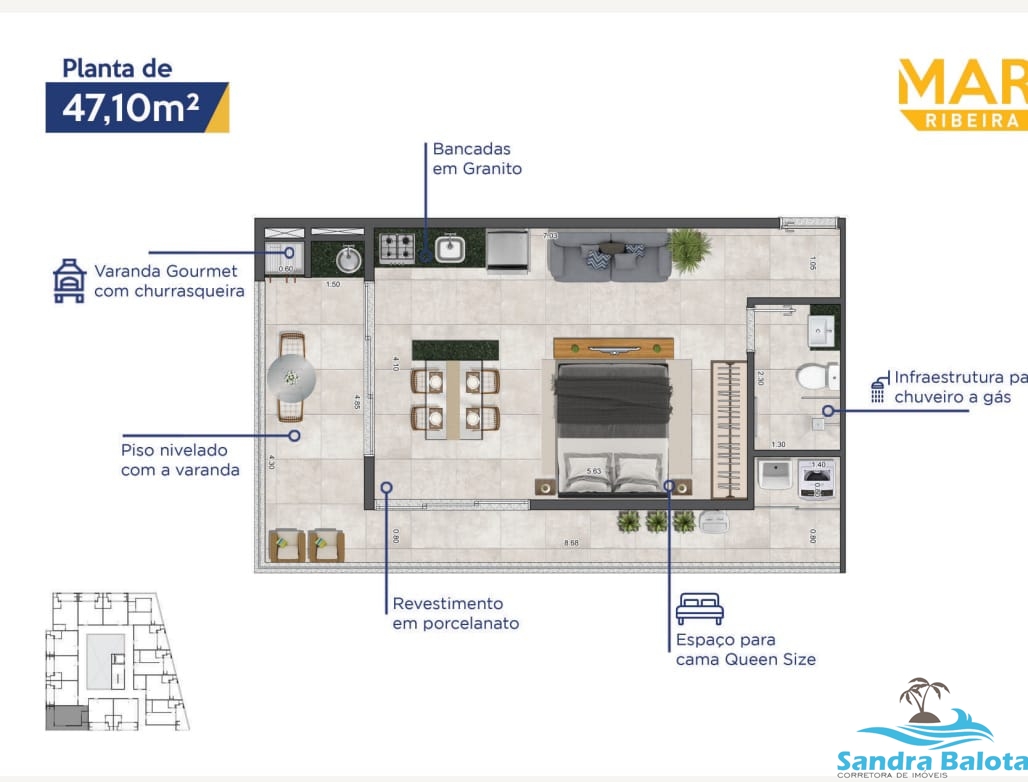Mar ribeira/lofts no saco da ribeira - foto 13