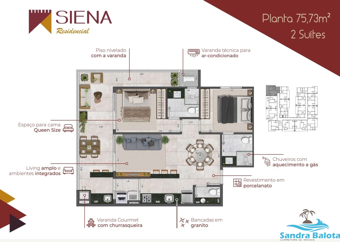 Lançamento Siena Residencial /Itaguá/Ubatuba