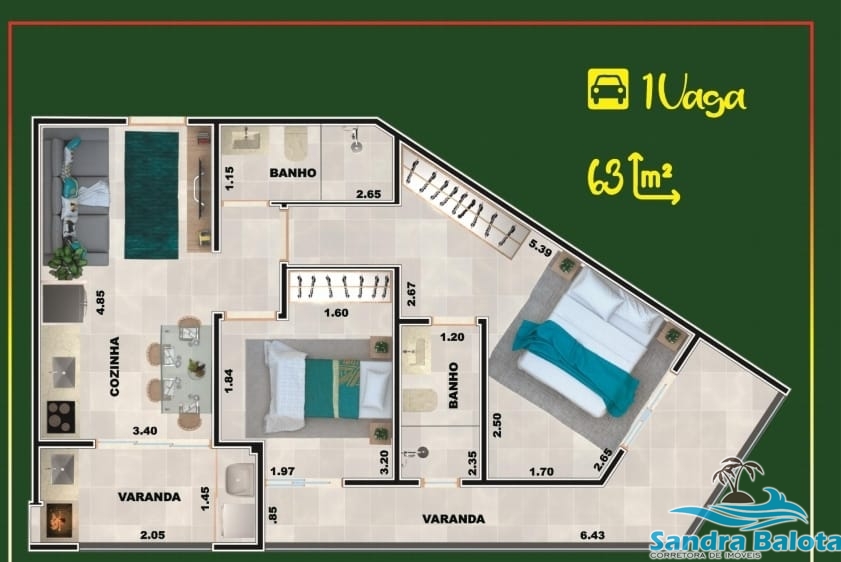 Lofts na Praia Grande/Ubatuba