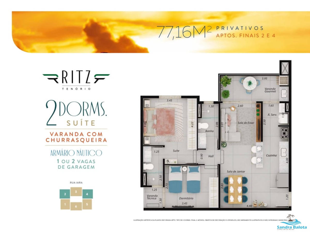 Belíssimo empreendimento com 2 dormitórios no Tenório/Ubatuba