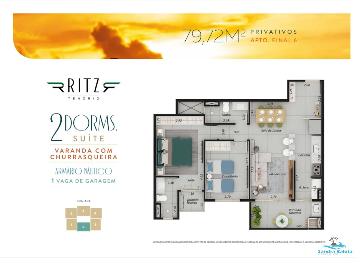Belíssimo empreendimento com 2 dormitórios no Tenório/Ubatuba