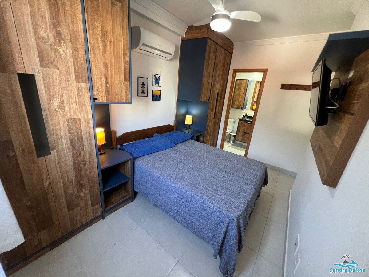 Apartamento de 2 dormitórios nas Toninhas