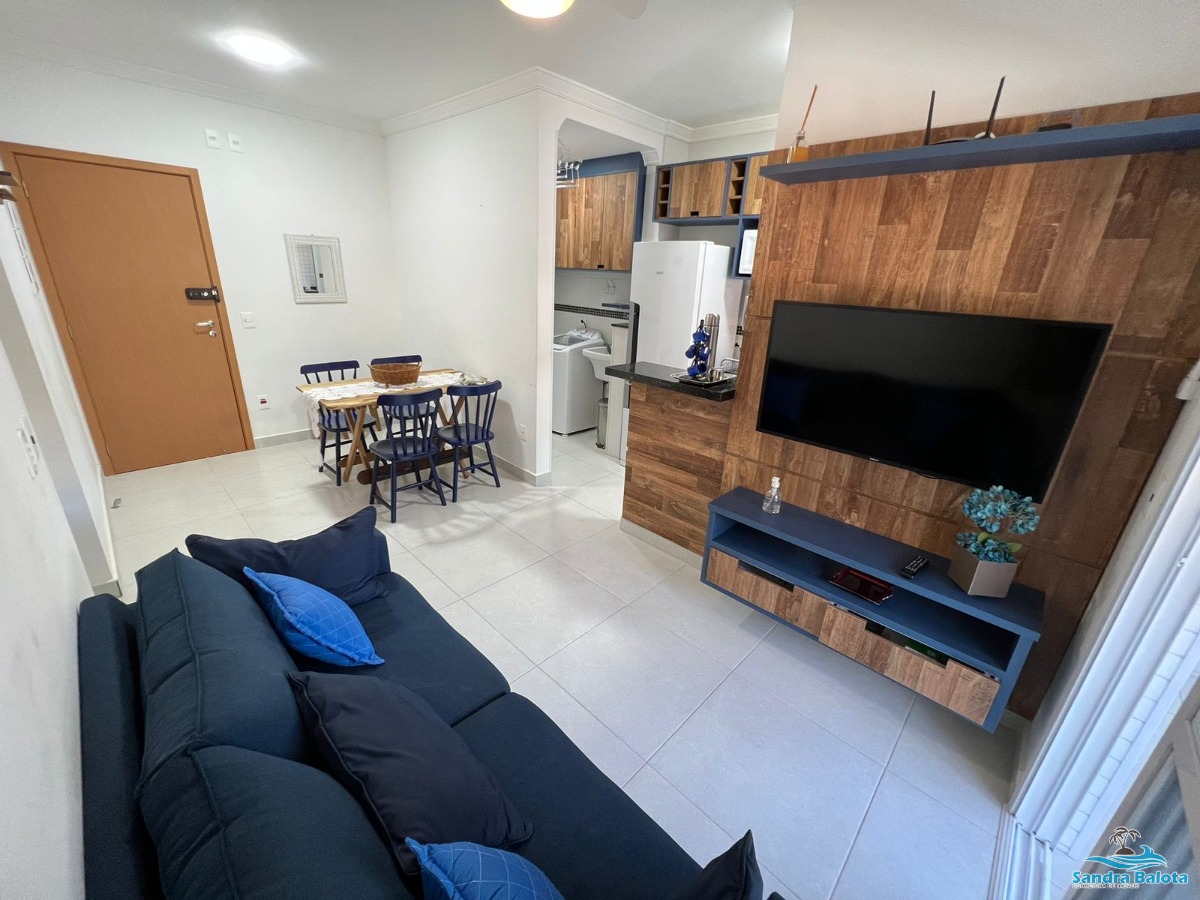 Apartamento de 2 dormitórios nas Toninhas