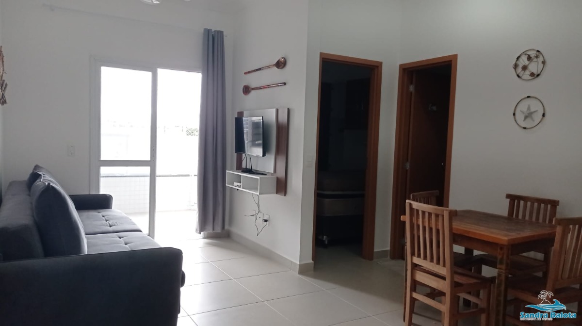 Apartamento de 1 Dormitório com Varanda Gourmettoninhas
