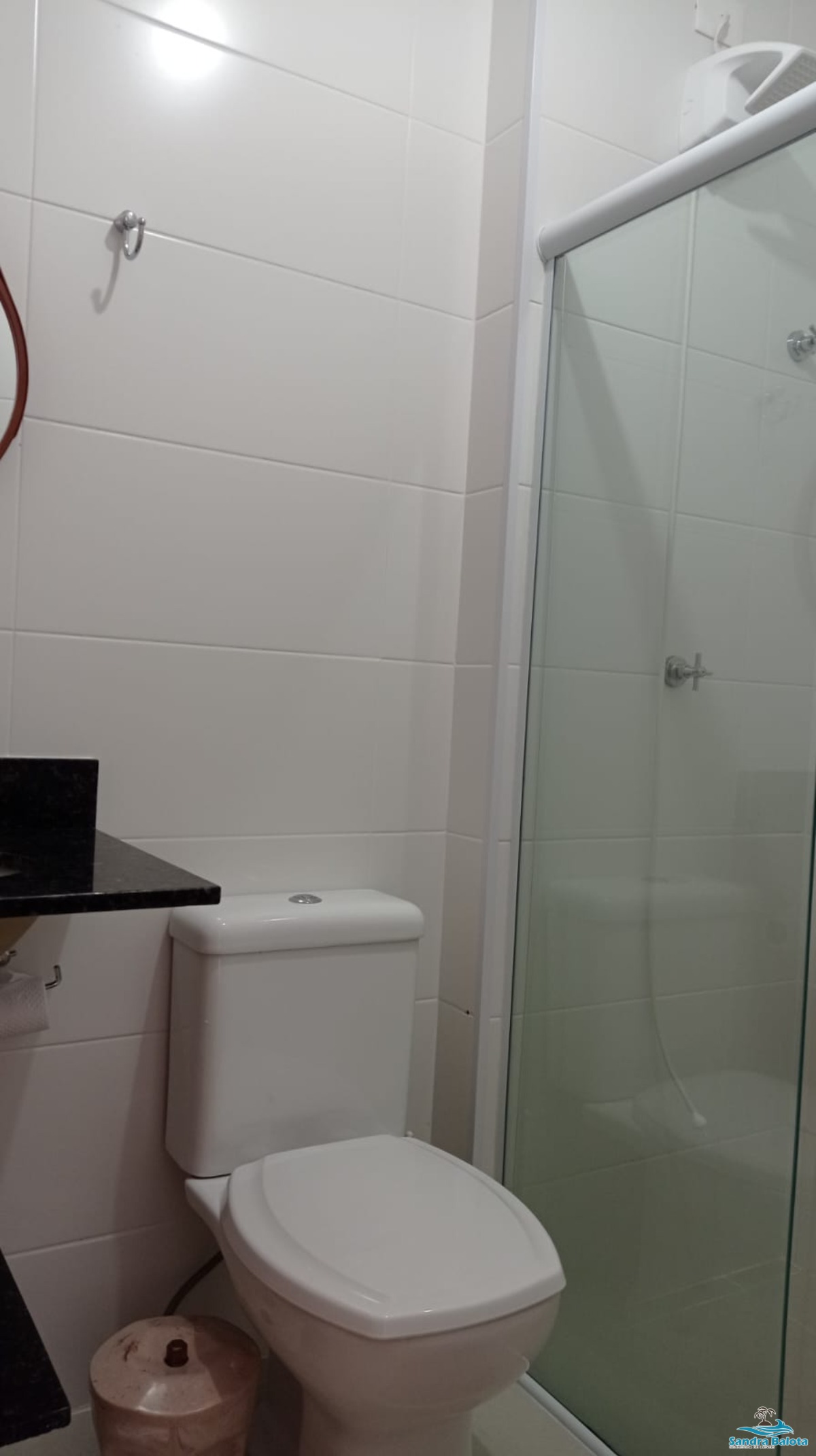 Apartamento de 1 dormitório com varanda gourmet/Toninhas
