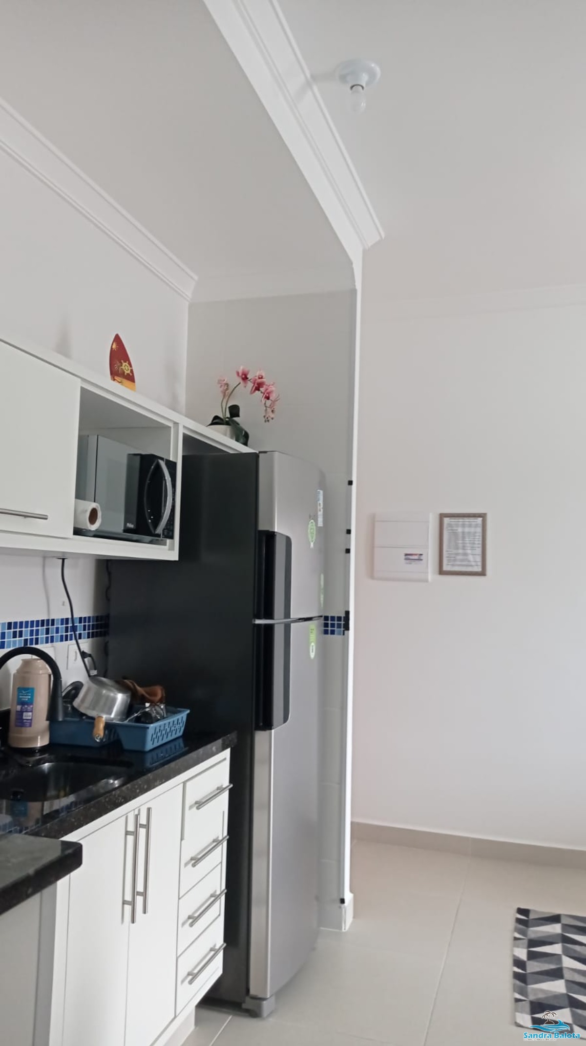 Apartamento de 1 dormitório com varanda gourmet/Toninhas