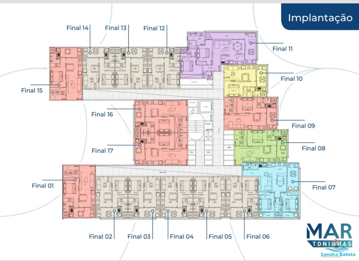 Stúdios de 35,70 m²/Toninhas-Ubatuba