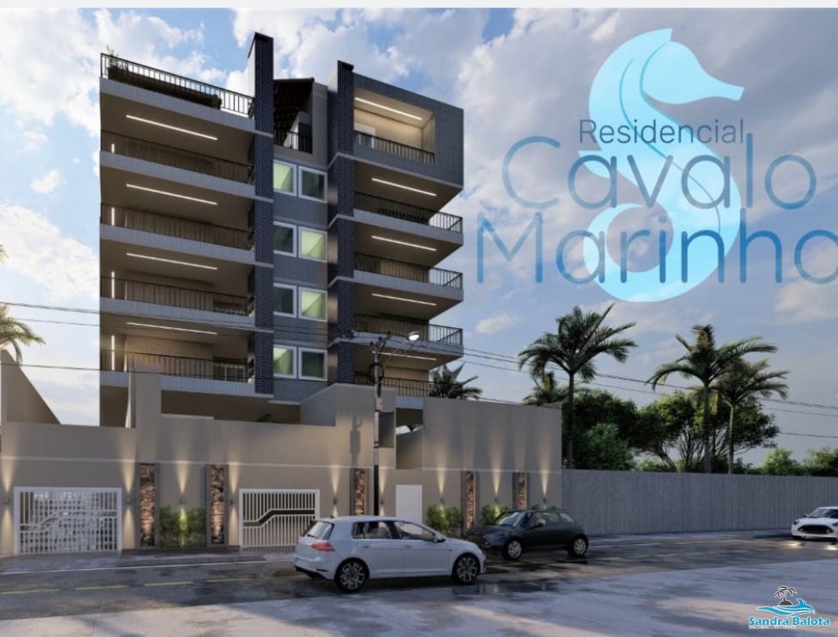 Apartamento com 2 dormitórios sendo 1 suíte no centro de Ubatuba