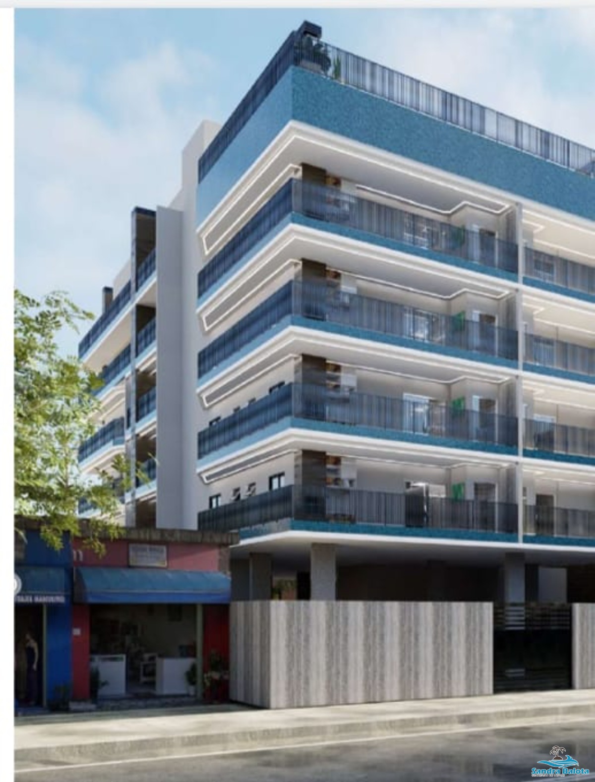 Stúdios de 34 m² no centro de Ubatuba