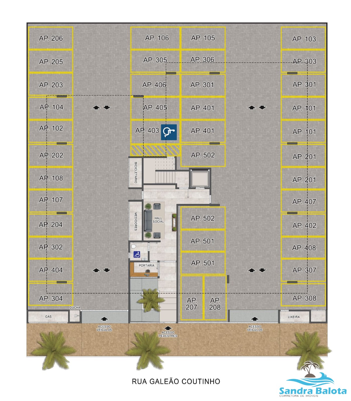 Mayer Residence, apartamentos no Itaguá