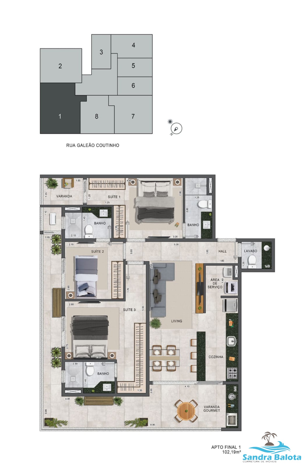 Mayer Residence, apartamentos no Itaguá