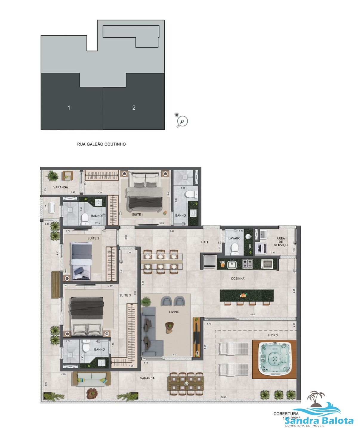 Mayer Residence, apartamentos no Itaguá