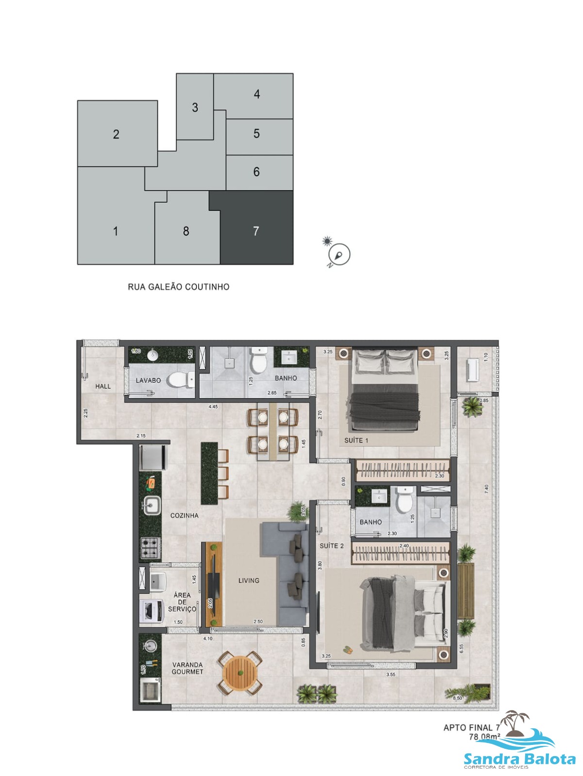Mayer Residence, apartamentos no Itaguá