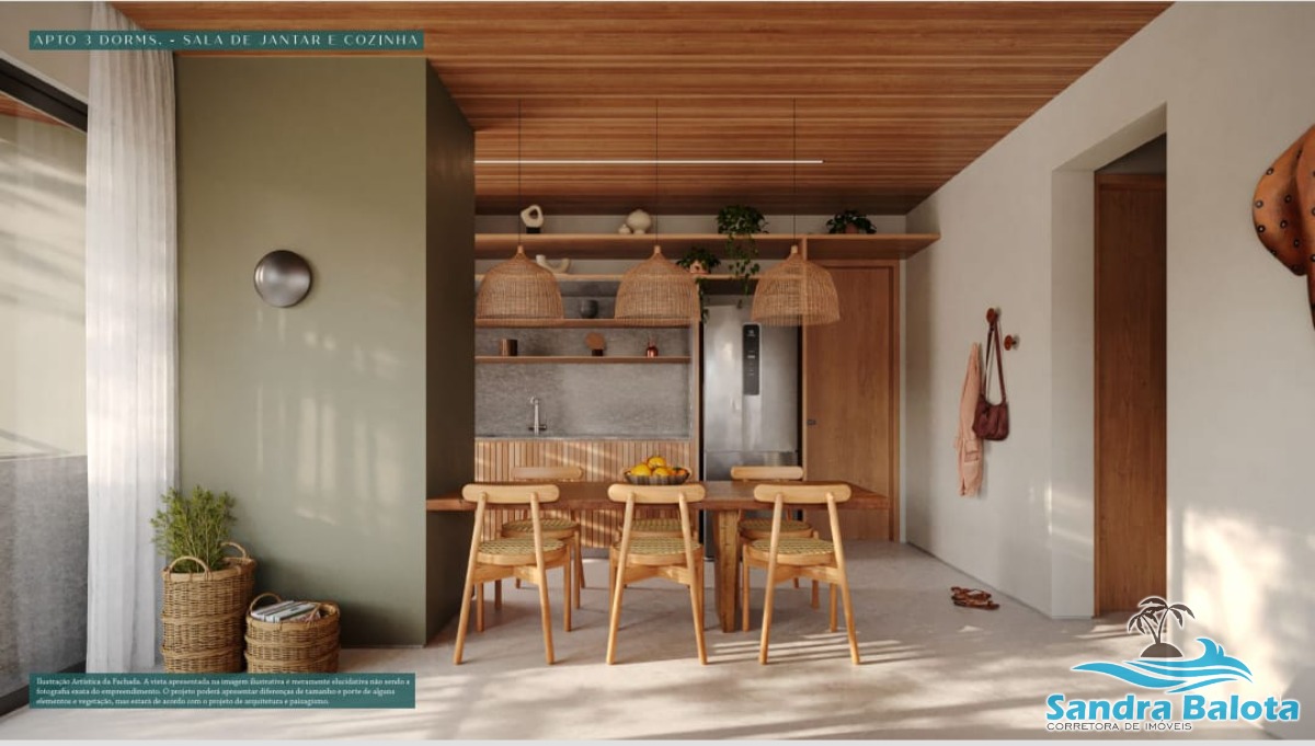 Apartamento de 1 dormitório/Tenório