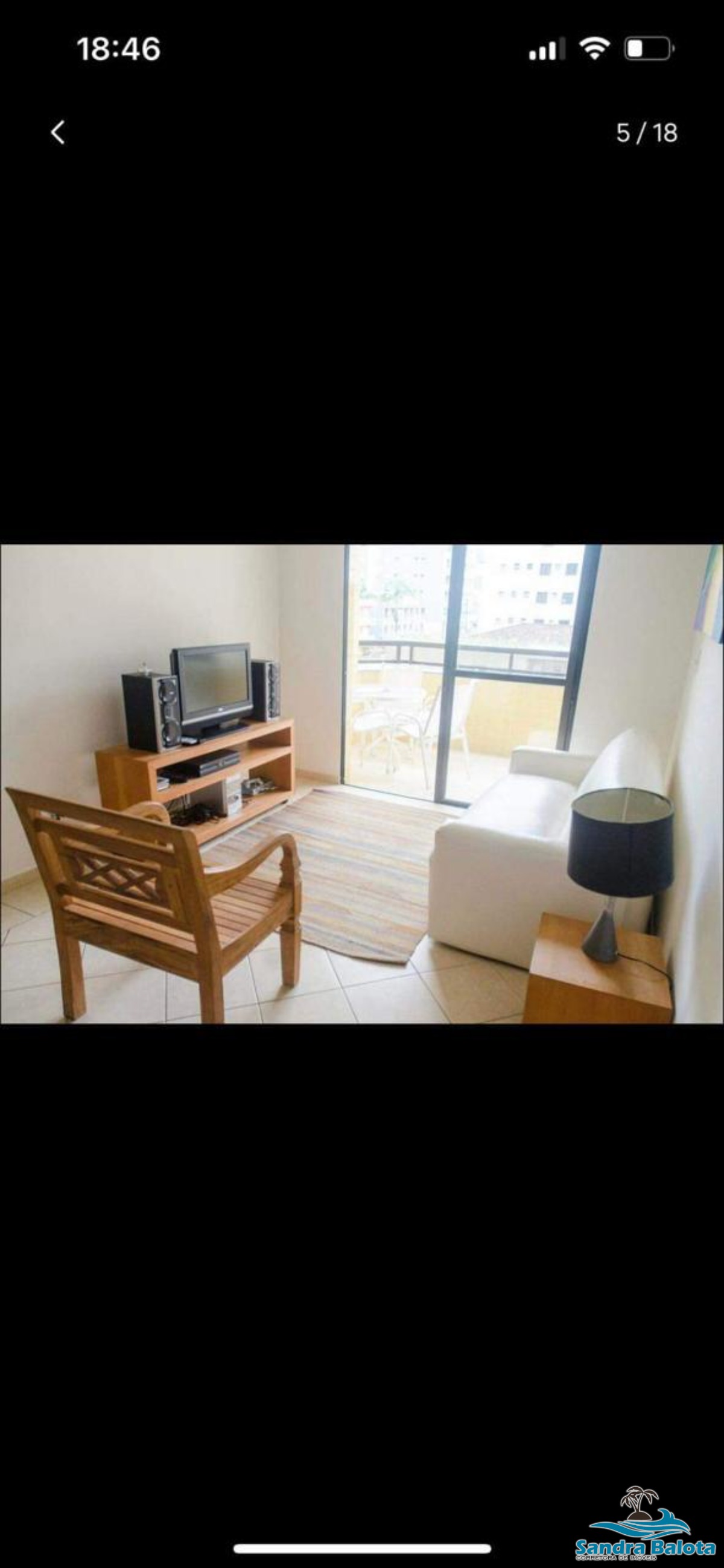 Apartamento a 100 metros da praia/2 dormitórios