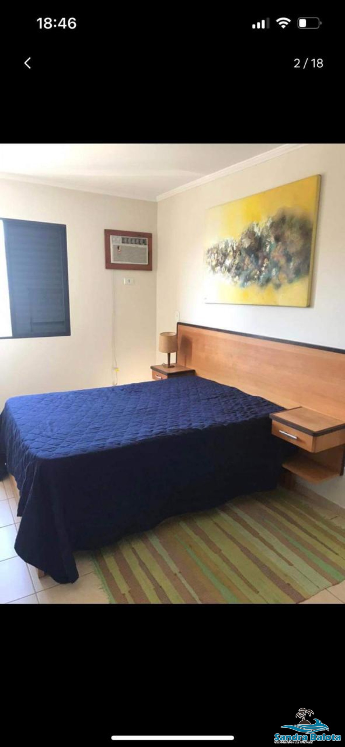 Apartamento a 100 metros da praia/2 dormitórios