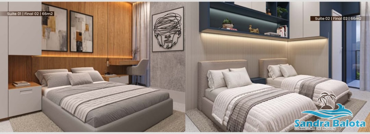 Lofts e apartamentos a 240 metros da praia maranduba