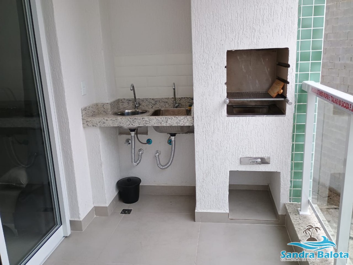 Apartamento com 1 dormitório sendo suíte, novo, mobiliado/Praia Grande-Ubatuba
