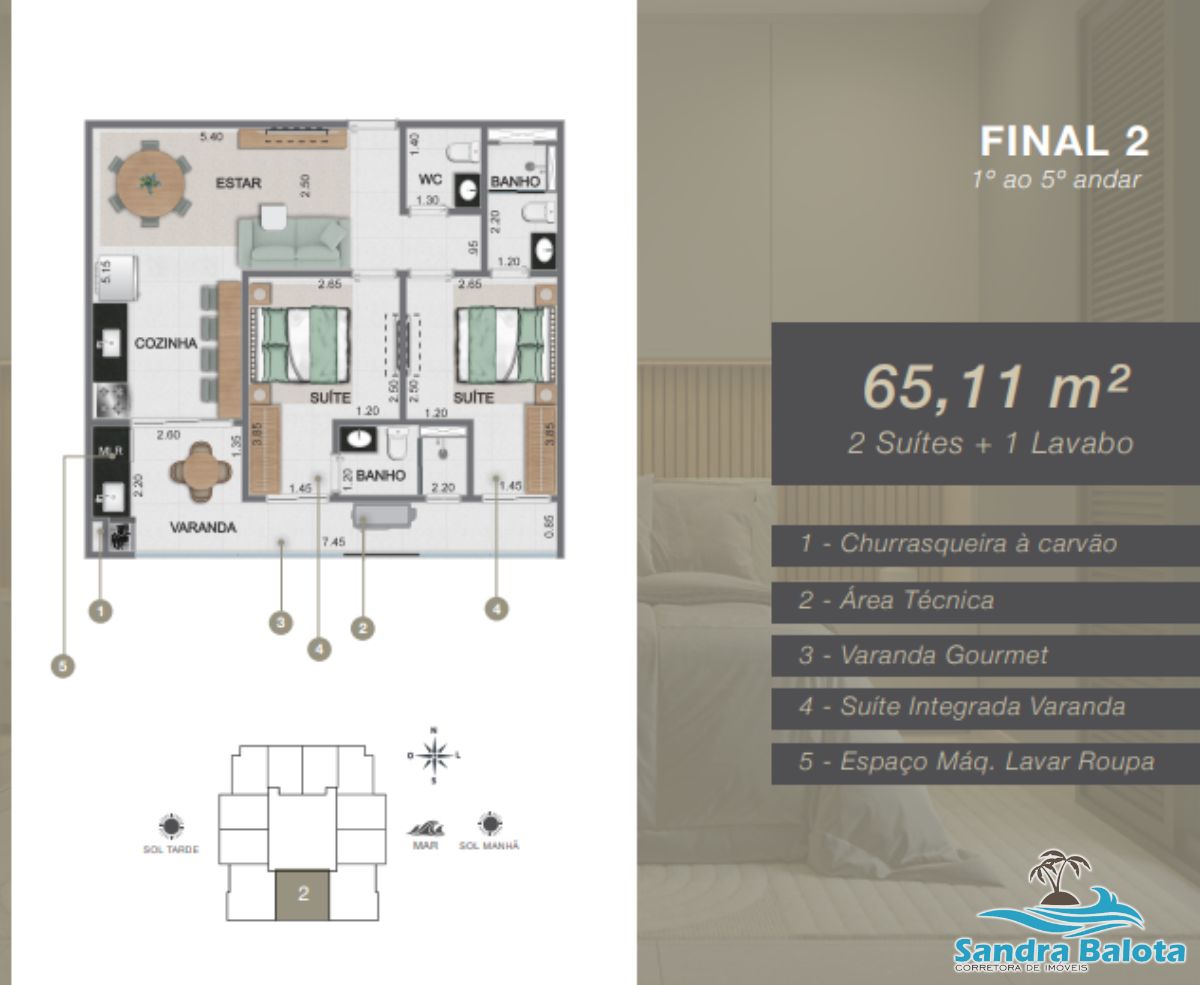 Empreendimento com 1 ou 2 dormitórios/Toninhas-Ubatuba