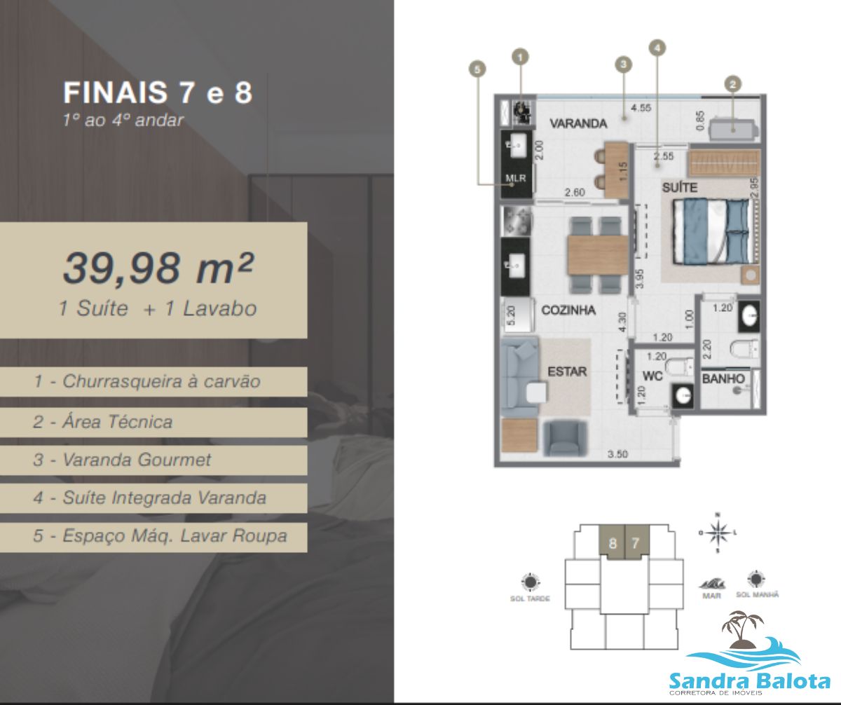 Empreendimento com 1 ou 2 dormitórios/Toninhas-Ubatuba